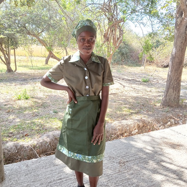 Uniform: Housemaid Olive and Khaki